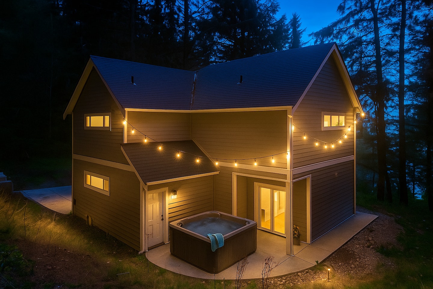 West Coast Retreat w Hot Tub!